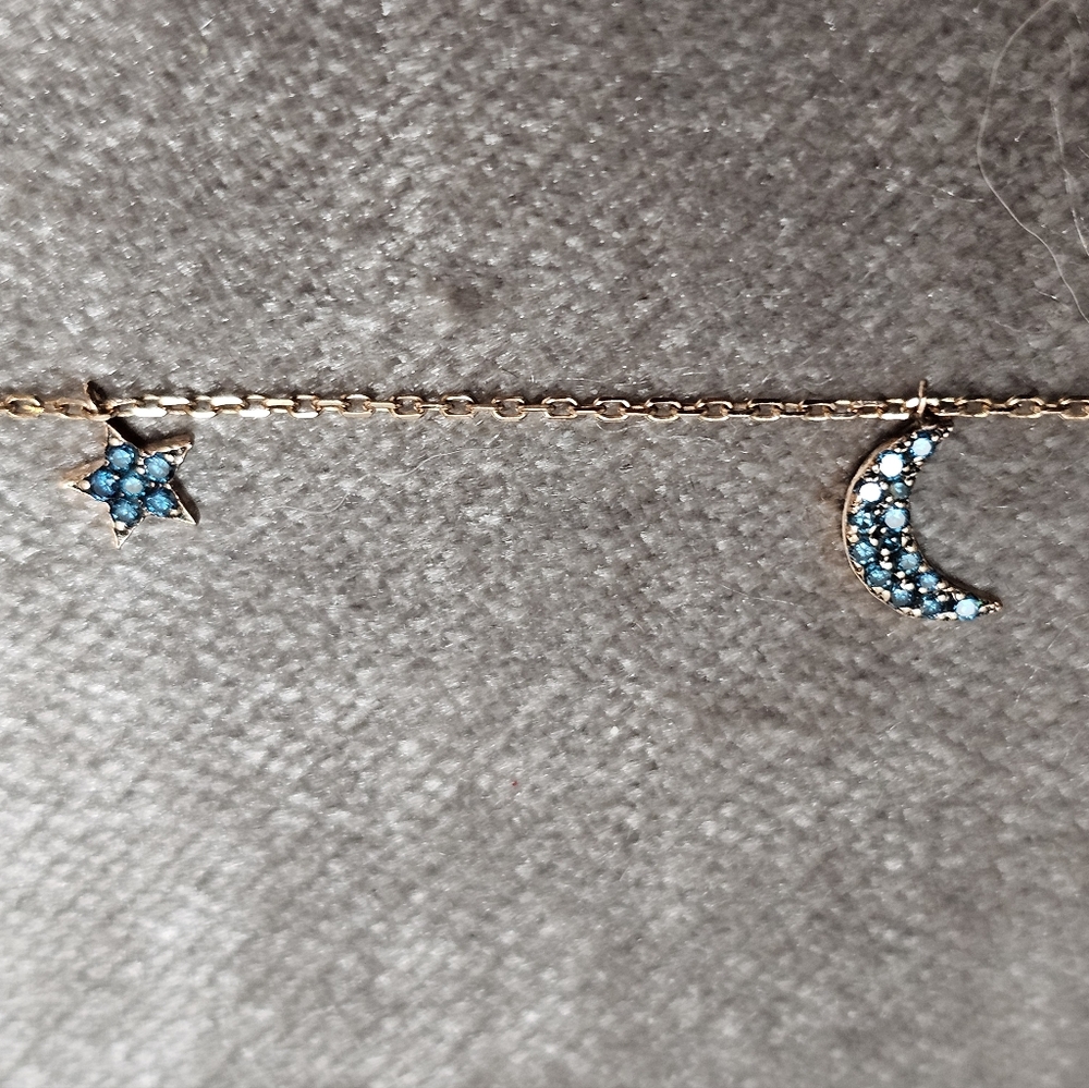 Solid Gold Diamond Bracelet